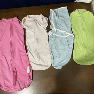 Aden + anais, swaddle me, keababies, bundle lot (small/ newborn)